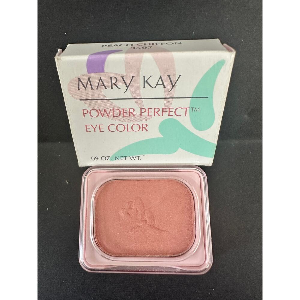 NOS VTG Mary Kay Powder Perfect Eye Color Peach Chiffon 3507 .09 oz